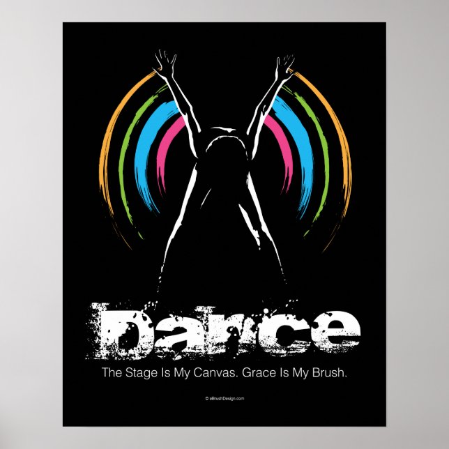 Stage Is My Canvas (Dance) Poster (Front)
