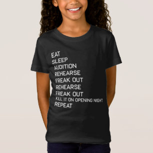 Stage Left Stage Right Funny Broadway Theatre T-Shirt