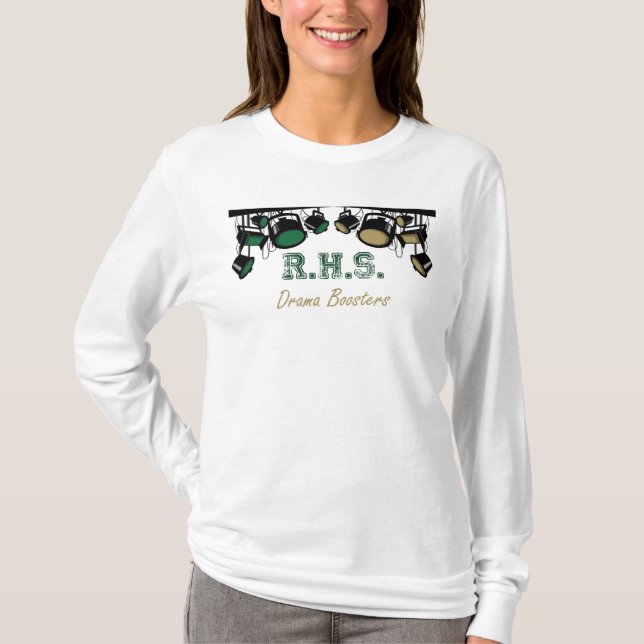 Stage Lights Design - Booster t-shirt (Front)