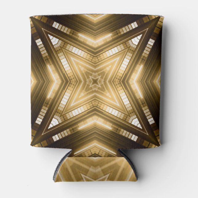 Stage Lights: Golden Illumination Can Cooler (Front)