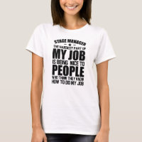 Stage Manager - Being nice to people