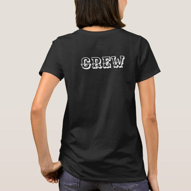 Stage Manager Crew T-Shirt (Back)