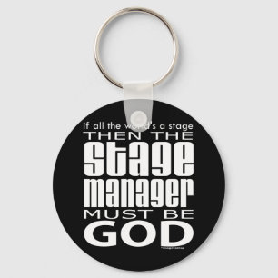 Stage Manager God Key Ring
