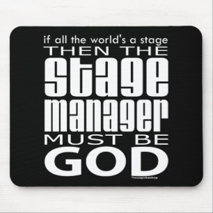 Stage Manager God Mouse Mat