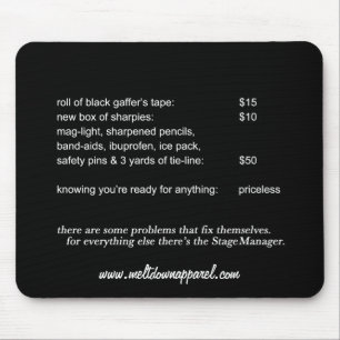 Stage Manager Mousepad (Black)