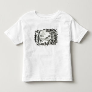 Stage set for Act III of 'Le Chateau Loch-Leven' Toddler T-Shirt