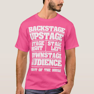 Stage Theatre Opera House Anatomy Drama Artist The T-Shirt