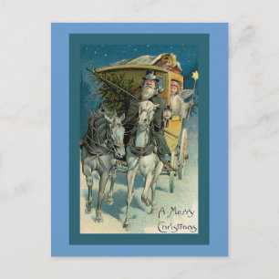 "Stagecoach Christmas" Christmas Card