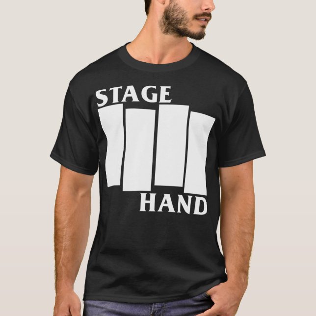 STAGEHAND Rigging Technician Theatre Stage Hand Co T-Shirt (Front)