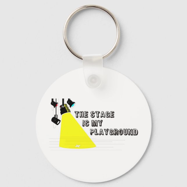 StageIsMyPlayground Key Ring (Front)