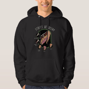 Stages Of Decay Forensic Science Funeral Homecor Hoodie