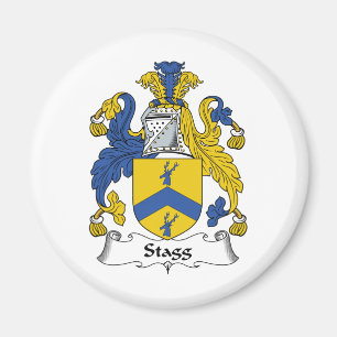 Stagg Family Crest Magnet