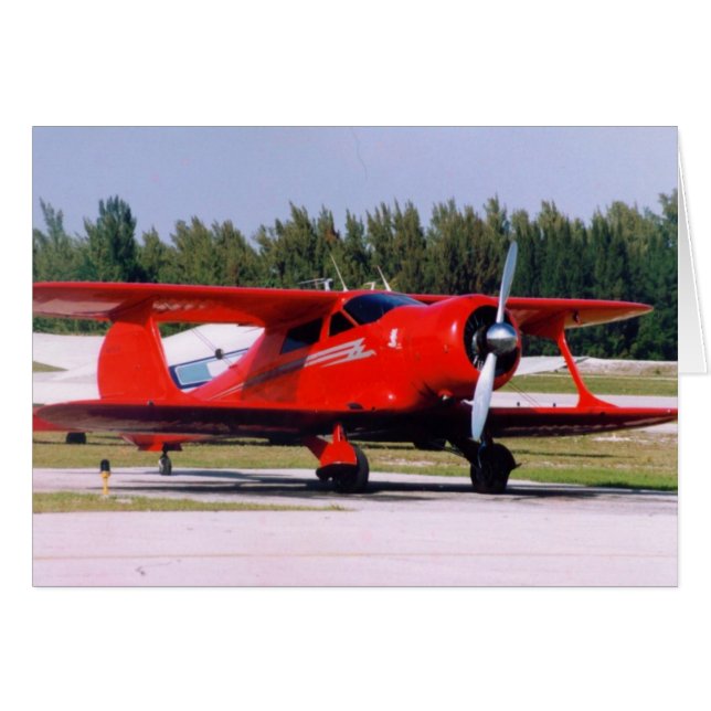 Staggerwing Beech (Front Horizontal)