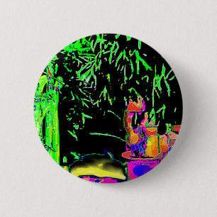 Staghorn Ferns jGibney The MUSEUM Zazzle Gifts 6 Cm Round Badge