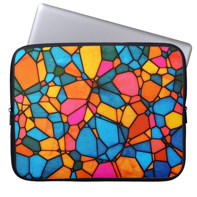 Stain Glass Laptop Sleeve (Front)