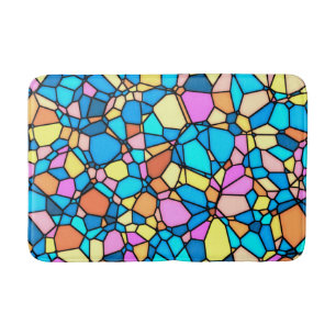 Stain Glass Lite Bath Mat