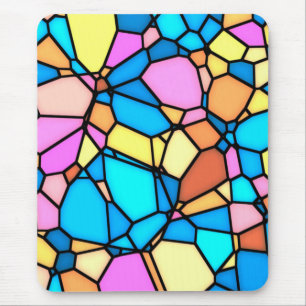 Stain Glass Lite Mouse Mat
