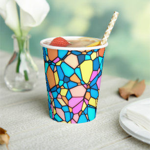 Stain Glass Lite Paper Cups