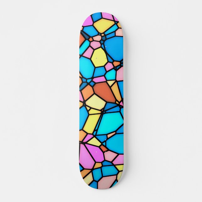 Stain Glass Lite Skateboard (Front)