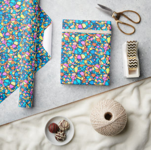 Stain Glass Lite Wrapping Paper