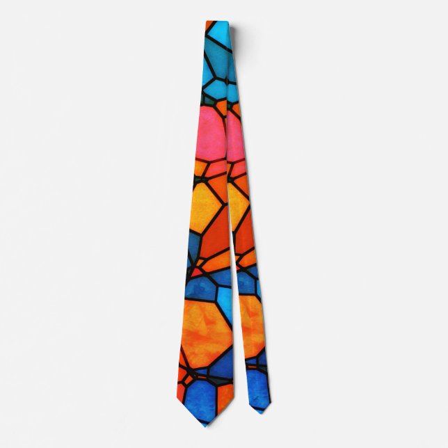 Stain Glass Tie (Front)