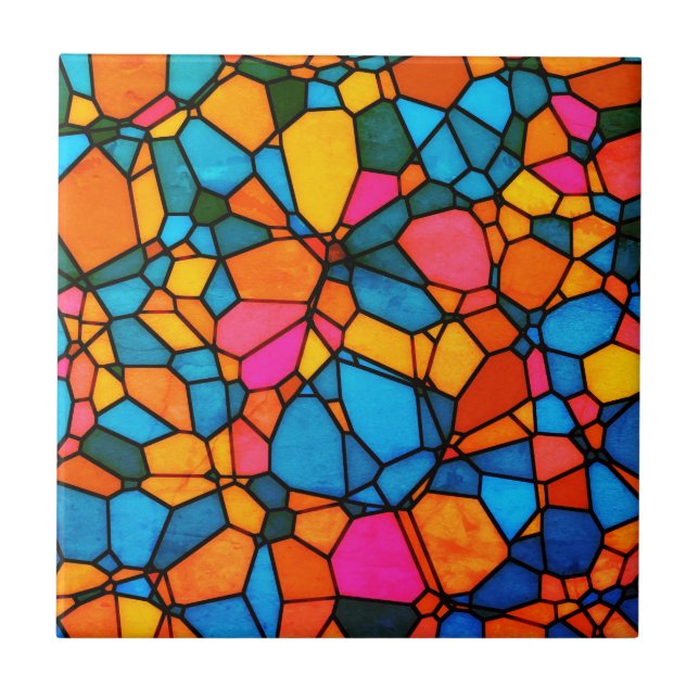 Stain Glass Tile (Front)
