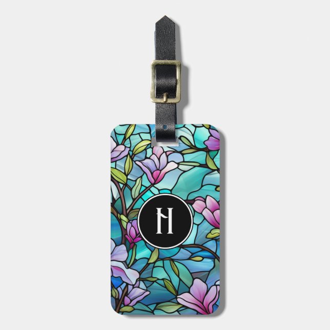 Stain Glass Window Luggage Tag (Front Vertical)