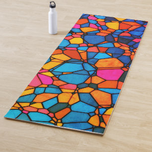 Stain Glass Yoga Mat