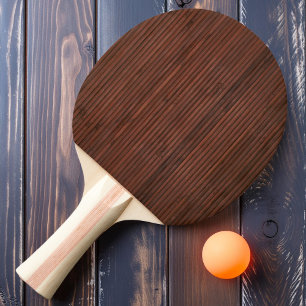 Stained Bamboo  Ping Pong Paddle