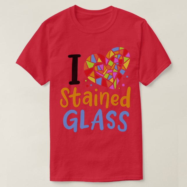 Stained Glass 1 T-Shirt (Design Front)