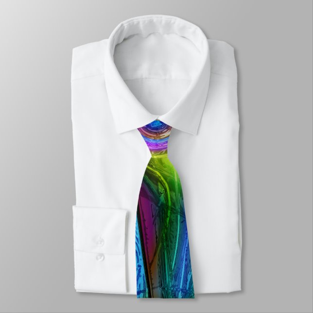 Stained Glass 1 Tie (Tied)