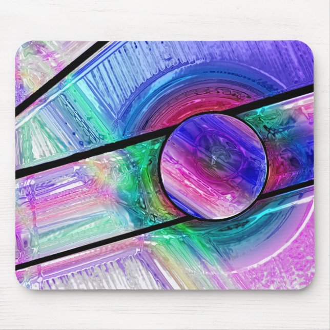 Stained Glass 3 Mousepad (Front)