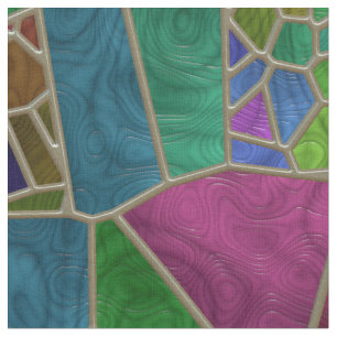Stained Glass 9 Custom Fabric