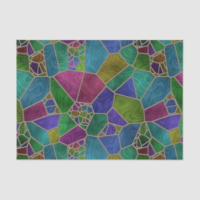 Stained Glass 9 Tissue Paper (Front)