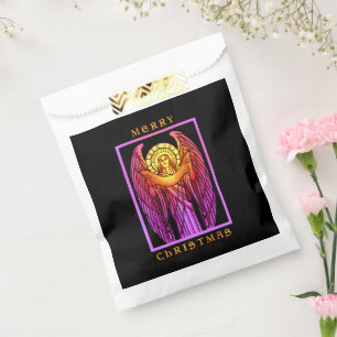 Stained Glass Angel Favour Bags