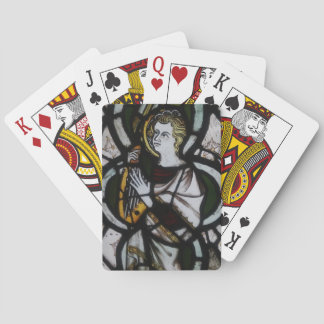Stained Glass Angel Playing Cards