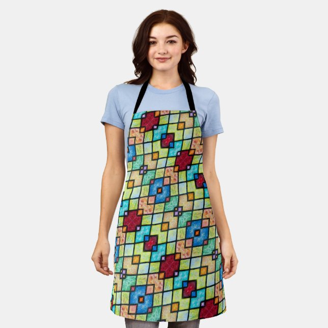 Stained Glass Apron (Worn)