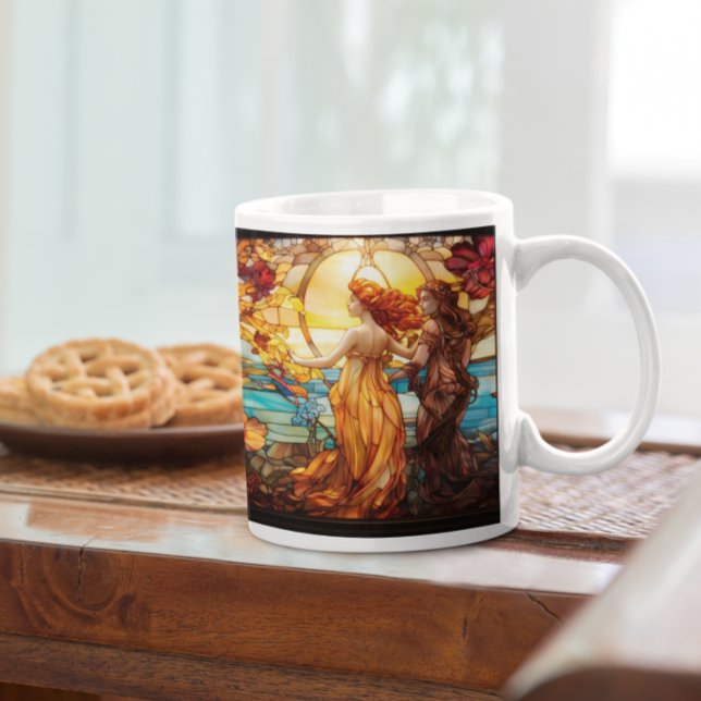 Stained Glass Art version 17 Mug (Stained Glass Art version 17 Mug
)