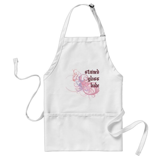 Stained Glass Babe Standard Apron (Front)