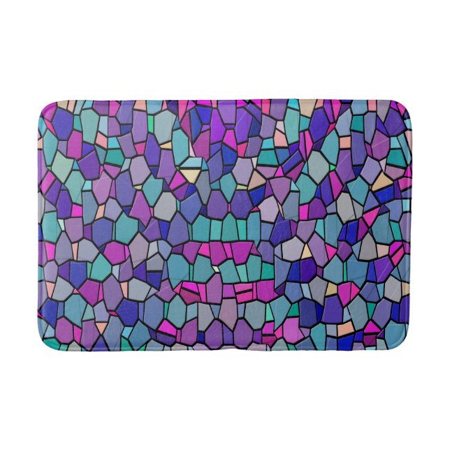 Stained Glass..... Bath Mat (Front)