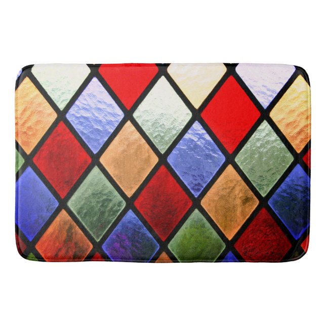 Stained Glass Bath Mat (Front)