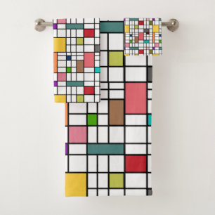 Stained Glass  Bath Towel Set