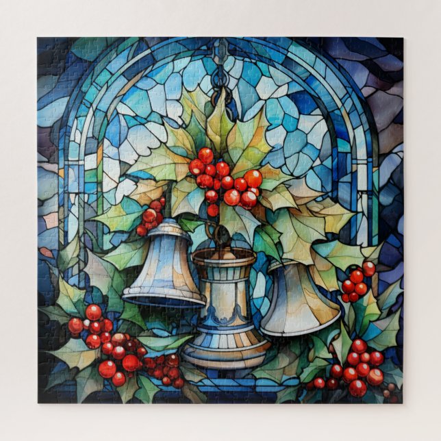 Stained Glass Bells Puzzle (Vertical)