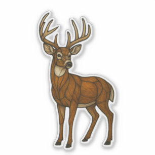 Stained Glass Buck