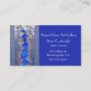 Stained Glass Business Card