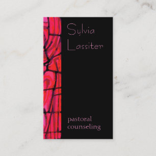 Stained Glass Business Card