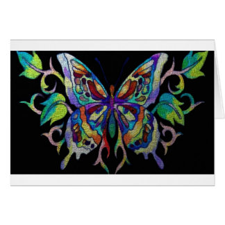 stained glass butterfly