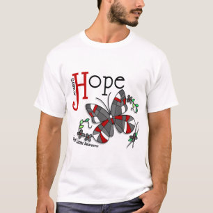 Stained Glass Butterfly Brain Tumour T-Shirt