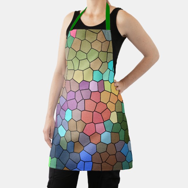 Stained Glass by Shirley Taylor Apron (Insitu)