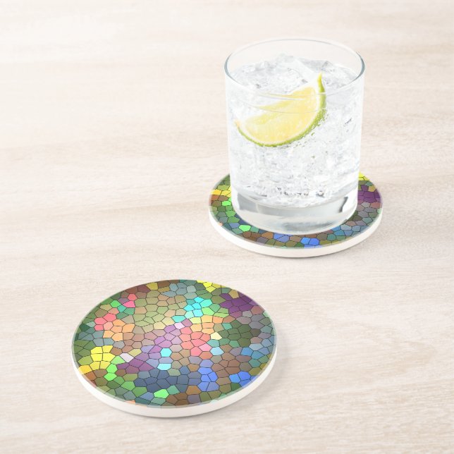 Stained Glass by Shirley Taylor Coaster (Side)